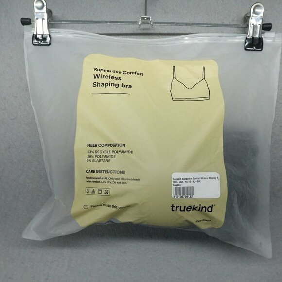 Truekind Bra Wireless Shaping Black XL - Picture 7 of 11